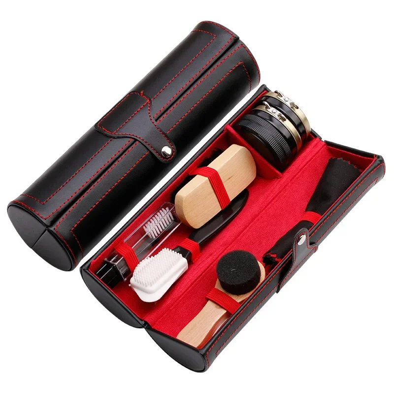 Sneaker Cleaning Kit - プロの靴ケアキットクイックポリッシュレザーシューズブラシクリーニングセットブーツスニーカー用の光沢のあるクリーンツールを維持