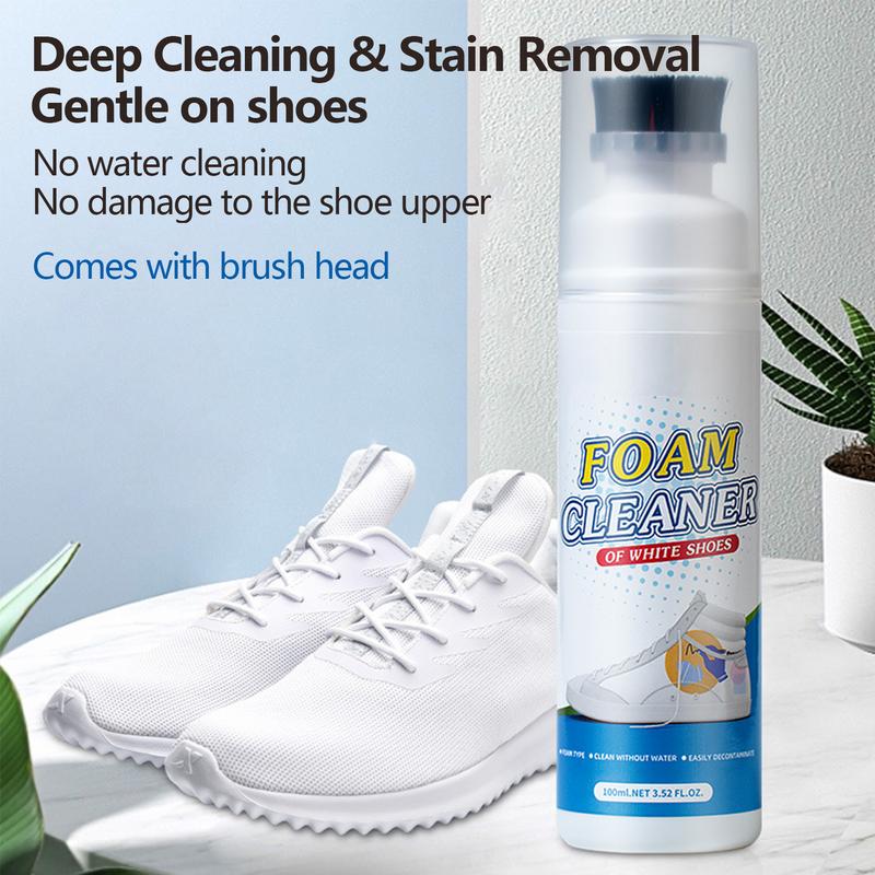 ブラシヘッド付きの白い靴クリーナー,革のクリーニングキット - Sneaker Cleaning Kit のレビューと価格