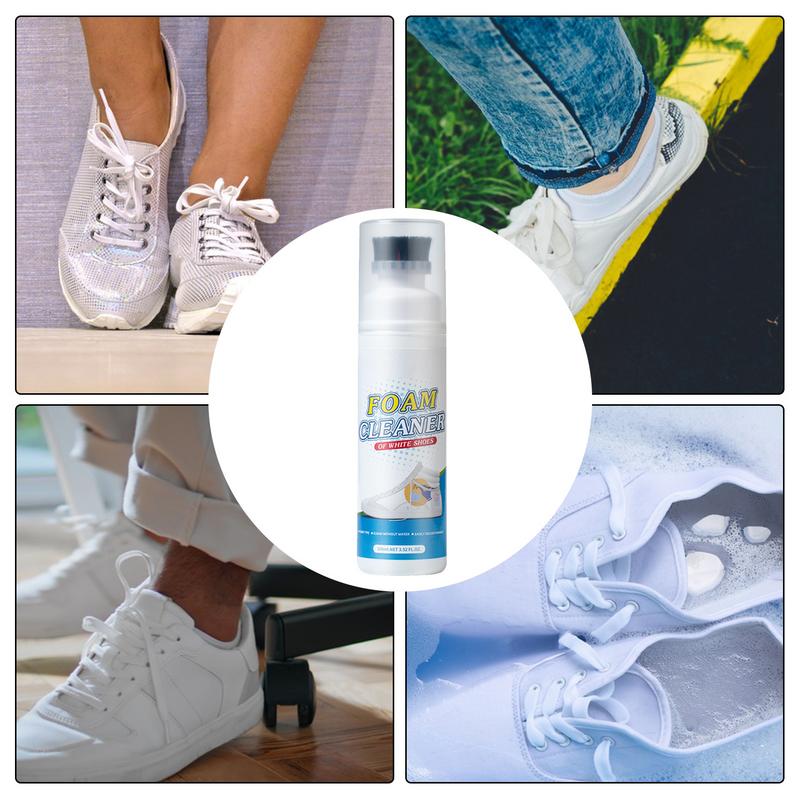 ブラシヘッド付きの白い靴クリーナー,革のクリーニングキット - Sneaker Cleaning Kit のレビューと価格