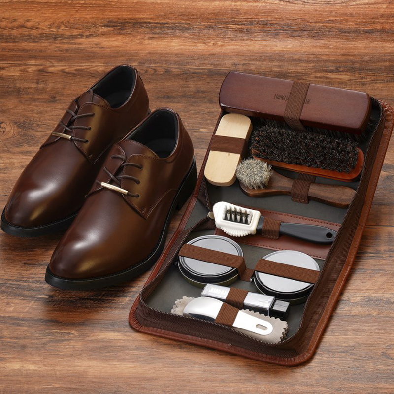 Horse-革製のクリーニングブラシセット,研磨ツール,靴ク - Sneaker Cleaning Kit のレビューと価格