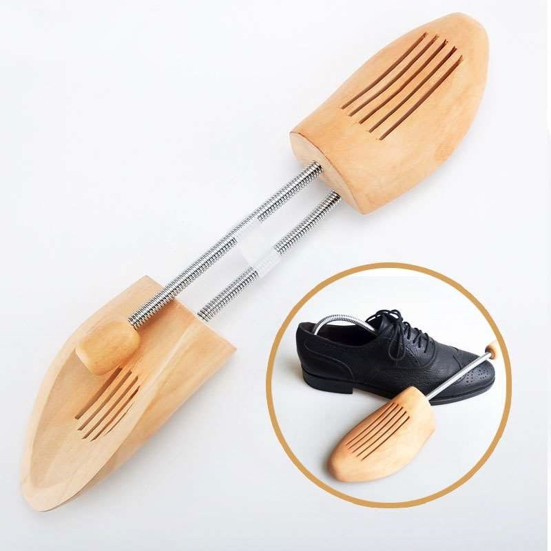 1 ペア木製シューツリーユニセックス高級春の靴調節可能なサポ - Shoe Tree Cedar のレビューと価格