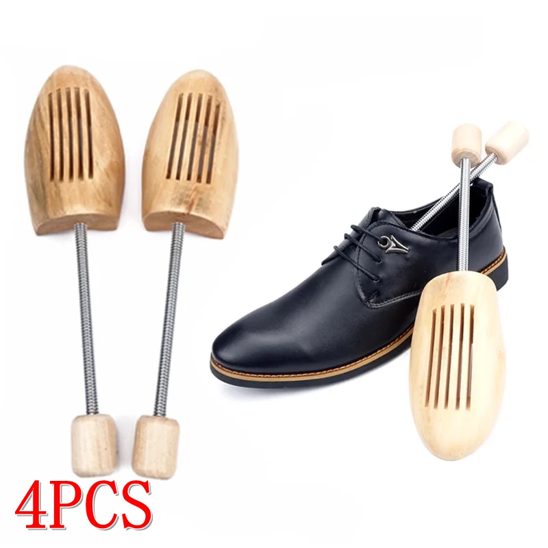 2 個/4 個木製靴ストレッチャー木製シューツリー抗変形男性 - Shoe Tree Cedar のレビューと価格