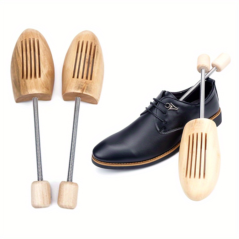 調整可能な杉材シューキーパー2個セット、旅行や日常の保管に最 - Shoe Tree Cedar のレビューと価格