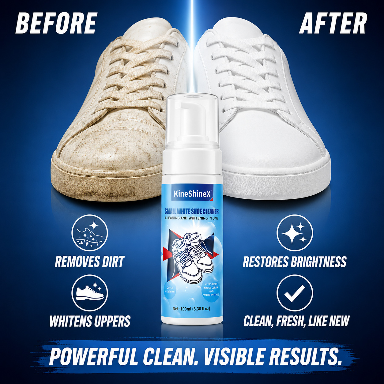ギヘン靴クリーナーキット、水を使わない泡状靴クリーナー、靴ブ - Sneaker Cleaning Kit のレビューと価格
